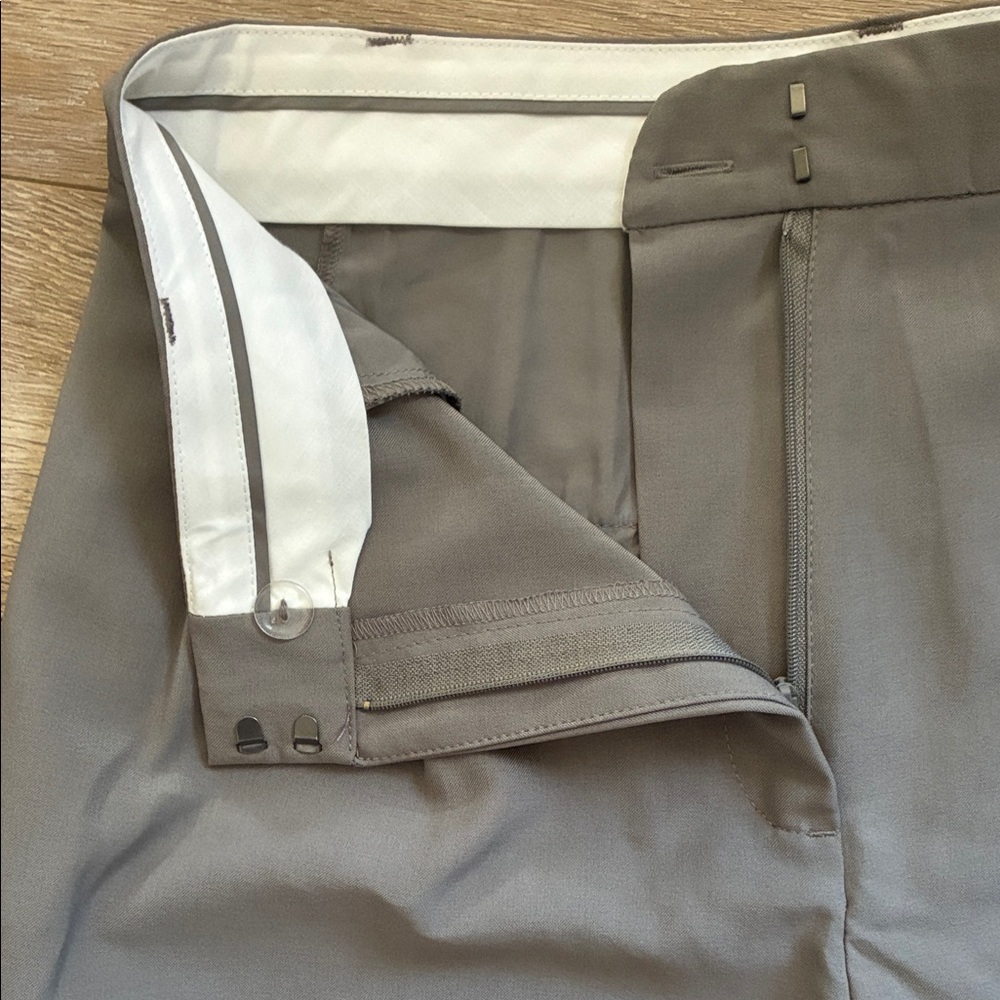 DYNAMITE Stone Gray wide leg pants Trousers size 8 - Picture 7 of 9